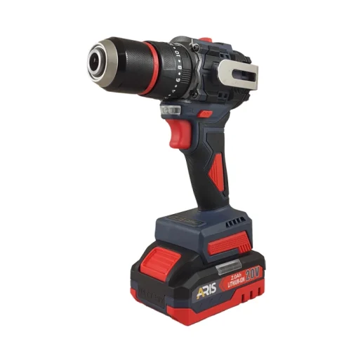 دریل پیچ گوشتی چکشی شارژی براشلس آریس 20 ولت مدل 1060B2
