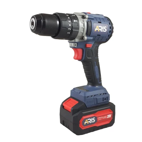 دریل پیچ گوشتی چکشی شارژی براشلس آریس 20 ولت مدل 1080B2