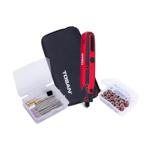 ست 63 پارچه فرز مینیاتوری شارژی توسن 3.6 ولت مدل 9301