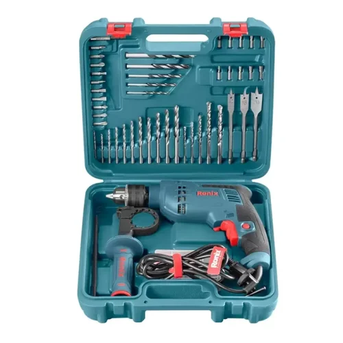 کیت دریل چکشی رونیکس 750 وات مدل RS-0006